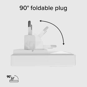 Nabíjačka do siete SBS Flexi 1x USB, 1x USB-C, PD 65W biela

 obrázok produktu 1 z 6