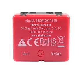 Modul Shelly 1PM Mini Gen4 Controller Zigbee/Matter červený

 obrázok produktu 1 z 3
