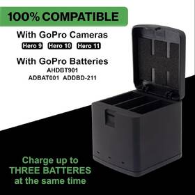 Nabíjačka PATONA Premium Series USB-C AHDBT901 (GoPro Hero 9/10/11/12) čierna

 obrázok produktu 7 z 7