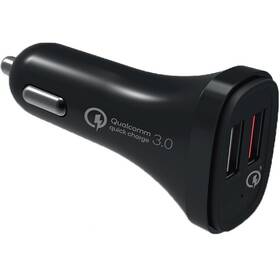 Adaptér do auta WG 2xUSB QC 3.0, 5,4A, 18W + Micro USB kabel čierny

 obrázok produktu 1 z 1