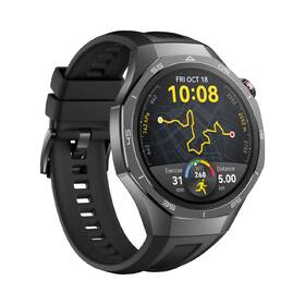 Inteligentné hodinky Huawei Watch GT 5 Pro 46 mm NFC - Black + Black Fluoroelastomer Strap 

 obrázok produktu 3 z 6
