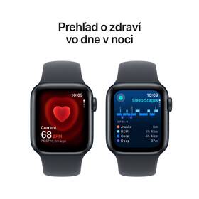 Inteligentné hodinky Apple GPS 40mm temne atramentový hliník - temne atramentový športový remienok - S/M 

 obrázok produktu 4 z 6