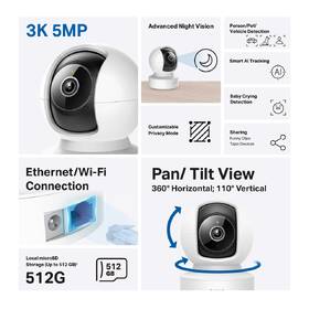 IP kamera TP-Link Tapo C232 biela

 obrázok produktu 3 z 10