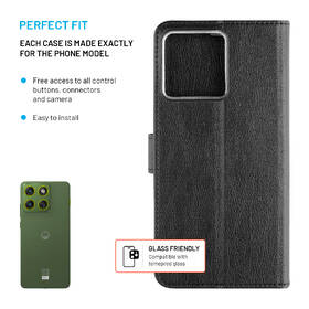 Puzdro na mobil flipové FIXED Opus na Motorola Edge 70 čierne

 obrázok produktu 2 z 7