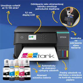 Tlačiareň multifunkčná Epson EcoTank L6360 čierna

 obrázok produktu 3 z 15