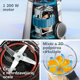 Stolný mixér Bosch MMB6174S strieborný

 obrázok produktu 9 z 16