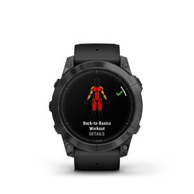 Inteligentné hodinky Garmin epix Pro (Gen 2) Glass - 51 mm - Gray / Black Silicone Band 

 obrázok produktu 2 z 10