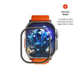 Tvrdené sklo FIXED Sapphire na Apple Watch Ultra s oceľovým rámčekom 

 obrázok produktu 3 z 7