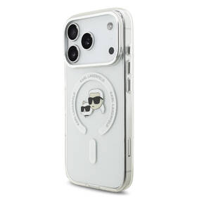 Kryt na mobil Karl Lagerfeld IML K&CH Heads Metal Frame MagSafe na Apple iPhone 17 Pro priehľadný

 obrázok produktu 1 z 7