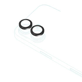 Ochranné sklo šošovky fotoaparátu Epico Aluminium Lens Protectors na Apple iPhone 17 čierne

 obrázok produktu 2 z 5