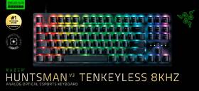 Klávesnica Razer Huntsman V3 Tenkeyless 8KHz, US Layout čierna

 obrázok produktu 8 z 15
