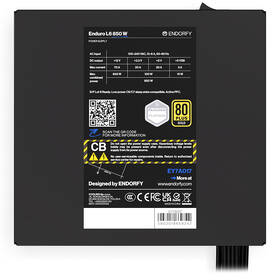Zdroj ENDORFY Enduro L6 850W čierny

 obrázok produktu 7 z 15