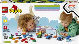 Stavebnica LEGO® DUPLO® 10445 Pretekárske autá a šoféri tímu F1® 

 obrázok produktu 4 z 9