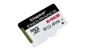 Pamäťová karta Kingston Endurance microSDXC 64GB (95R/30W) 

 obrázok produktu 1 z 2