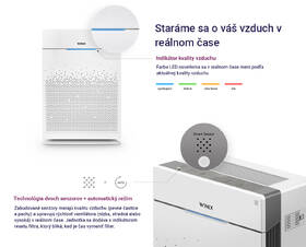 Čistička vzduchu Winix Pro biela

 obrázok produktu 10 z 16