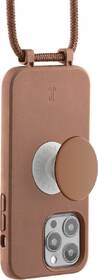 Kryt na mobil PopSockets Just Elegance na Apple iPhone 13 Pro hnedý

 obrázok produktu 2 z 4