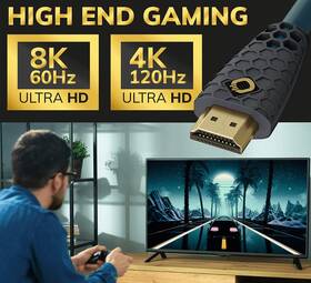 Kábel Oehlbach HDMI 8K  3M 92603 

 obrázok produktu 5 z 5