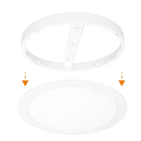 LED stropné svietidlo Solight WD244-W 24 W, 3CCT, priemer 30 cm biele

 obrázok produktu 3 z 7