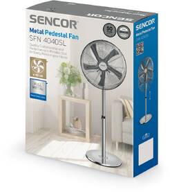 Ventilátor stojanový Sencor SFN 4040SL strieborný

 obrázok produktu 12 z 13