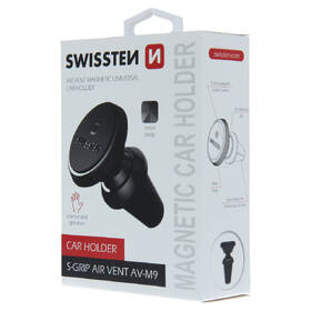 Držiak na mobil Swissten S-Grip AV-M9 do ventilácie čierny

 obrázok produktu 5 z 5