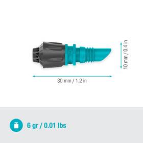 Tryska Gardena MicroDrip System 13322-20 (5 ks) 

 obrázok produktu 3 z 6