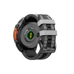 Remienok Cubenest Premium Silicone Garmin QuickFit Band 22mm čierny/sivý

 obrázok produktu 3 z 5