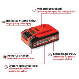 Akumulátor Einhell 18V 4,0Ah 4511553 

 obrázok produktu 2 z 8