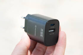 Nabíjačka do siete Swissten EDGE GaN 1x USB-C PD 35W/1x USB-A 18W QC čierna

 obrázok produktu 6 z 7