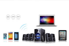 Reproduktory Fenda F&D F3800X 5.1, bluetooth, rádio, USB, SD, diaľkové ovládanie čierne

 obrázok produktu 3 z 5