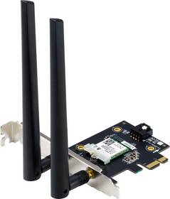 Sieťová karta Asus PCE-AX1800 AX1800 PCIe Wi-Fi 6, Bluetooth 5.2 

 obrázok produktu 1 z 4