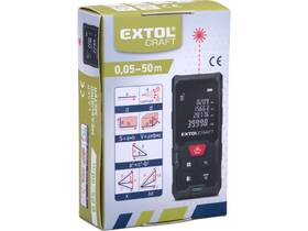 Laserový diaľkomer Extol Craft 920202,  0,05-50 m 

 obrázok produktu 1 z 1