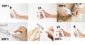 Nožnice na pazúriky Petkit LED Nail Clipper PRO biele

 obrázok produktu 7 z 7