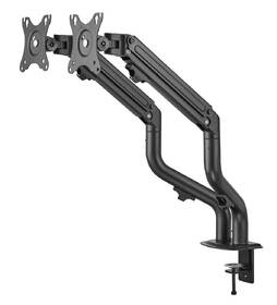 Držiak Gembird MA-DA2-02, dual, pre monitor, naklápacie, pre uhlopriečky 17"-32”, nosnosť 8kg čierny

 obrázok produktu 1 z 4