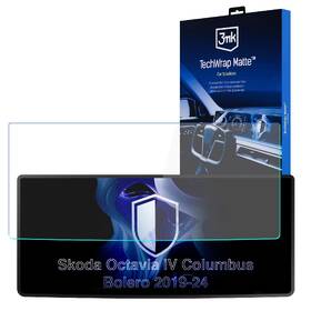 Ochranná fólia pre autorádio 3mk TechWrap Matte Center Display na Škoda Octavia IV Columbus-Bolero 2019-24 

 obrázok produktu 6 z 6