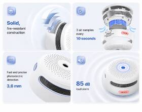 Detektor dymu X-Sense XS01 s vstavanou 10-ročnou batériou biely

 obrázok produktu 1 z 2