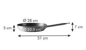 Panvica Tescoma 28 cm, dlouhá rukojeť 

 obrázok produktu 2 z 4