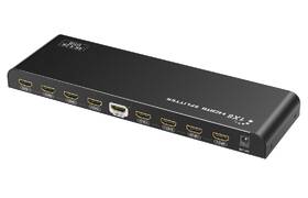 HDMI rozbočovač PremiumCord HDMI 2.0 splitter 1-8 porty, 4K x 2K/60Hz, FULL HD, 3D 

 obrázok produktu 4 z 6