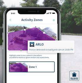 IP kamera Arlo Floodlight (bez stropného adaptéra) čierna

 obrázok produktu 10 z 14