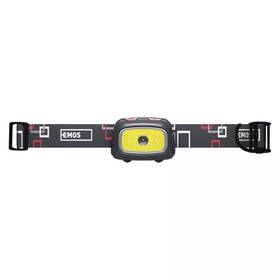 Čelovka EMOS P3531, CREE LED + COB LED, 330 lm, 65 m, 3x AAA sivá

 obrázok produktu 4 z 10