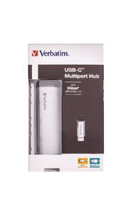 USB Hub Verbatim USB-C/USB 3.2 Gen 1 strieborný

 obrázok produktu 4 z 7