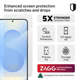 Tvrdené sklo ZAGG InvisibleShield Elite na Samsung Galaxy S25 

 obrázok produktu 9 z 10