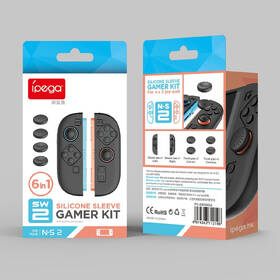 Silikónové krytky iPega SW2083A - Joy-Con, Nintendo Switch 2 

 obrázok produktu 2 z 2