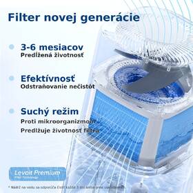 Zvlhčovač vzduchu Levoit Superior 6000S biely

 obrázok produktu 5 z 9
