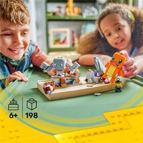 Stavebnica LEGO® Pokémon™ 72157 SMART Play™: Charmander a Geodude – jaskynný súboj 

 obrázok produktu 7 z 9