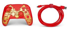 Gamepad PowerA Enhanced Wired Controller, Nintendo Switch - Mario Golden červený/žltý

 obrázok produktu 6 z 6