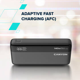 Powerbank Canyon PB-240, 25000 mAh sivá

 obrázok produktu 17 z 23