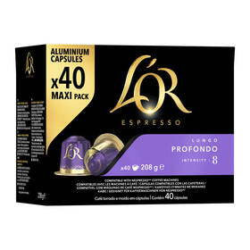 Kapsuly pre espressá L’OR Lungo Profondo (40 ks) 

 obrázok produktu 1 z 1