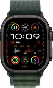 Inteligentné hodinky Apple GPS + Cellular 49mm čierny titán - tmavo zelený alpský ťah - L 

 obrázok produktu 1 z 8