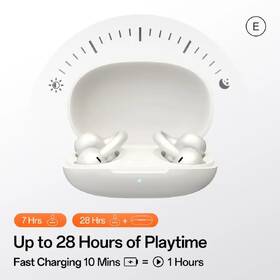 Slúchadlá OneOdio OpenRock E – Športové otvorené bezdrôtové slúchadlá s Bluetooth biela

 obrázok produktu 5 z 6