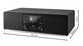 Mikro HiFi systém JVC RD-E984B čierny

 obrázok produktu 4 z 13